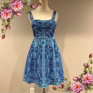 Rachel Zoe’s Blue Floral Women's Dress‎